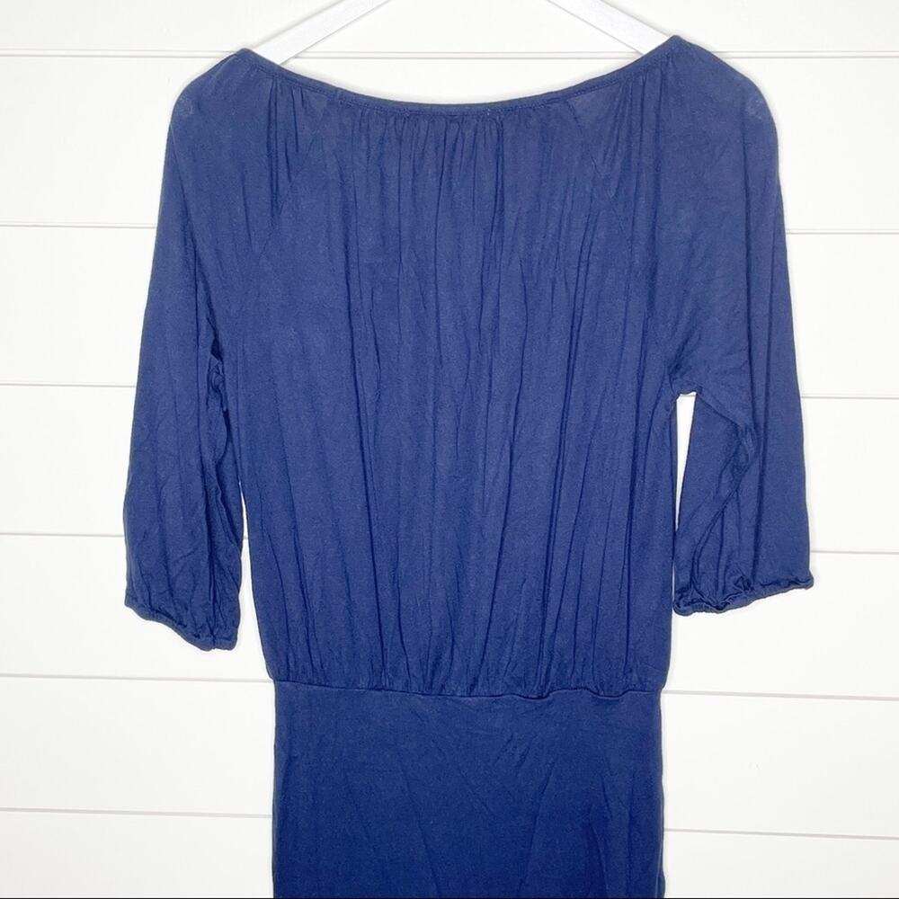 Soft Joie Arusha Stretch Scoop Neck Mini Dress Navy Size Small - Picture 8 of 10